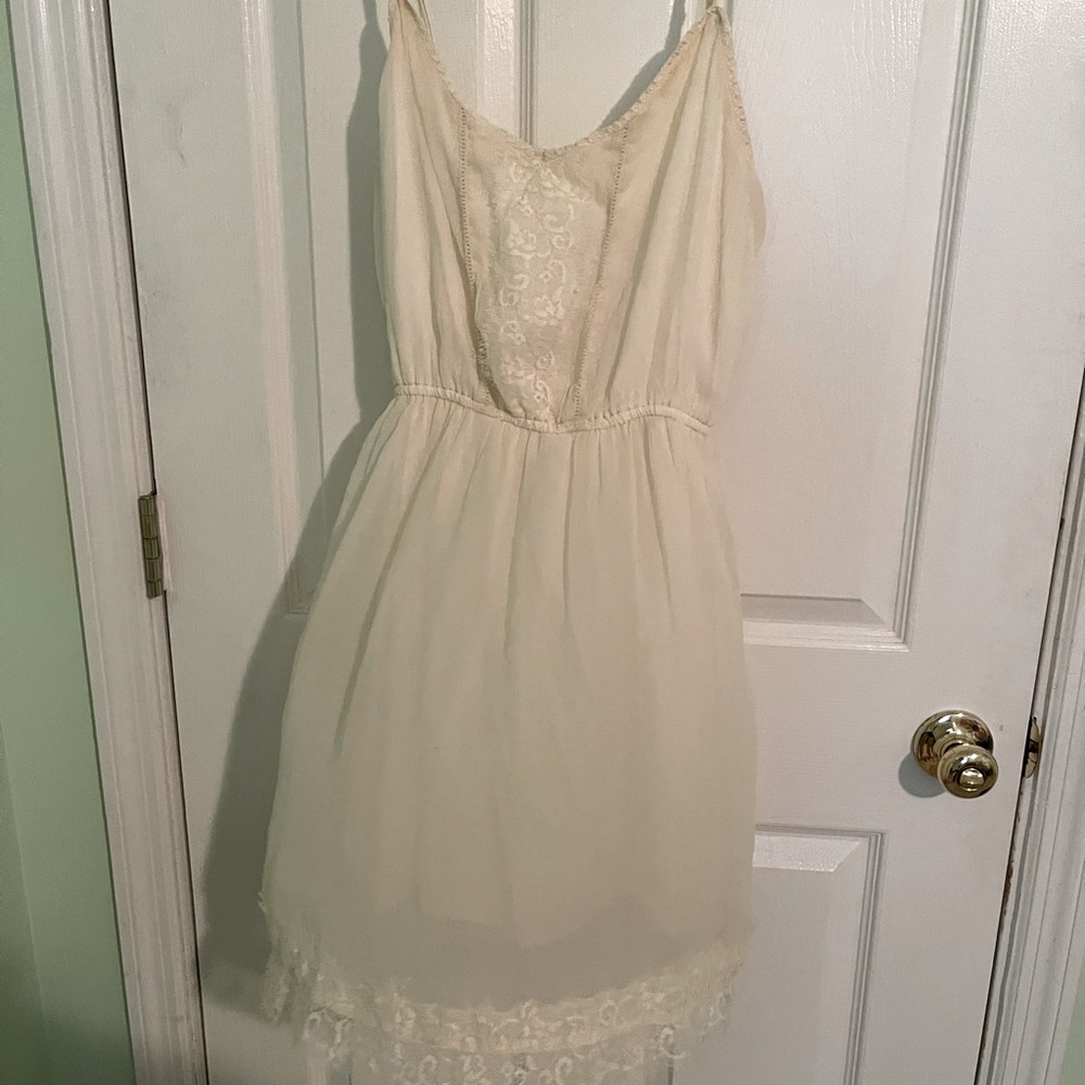 Cream Summer Dress